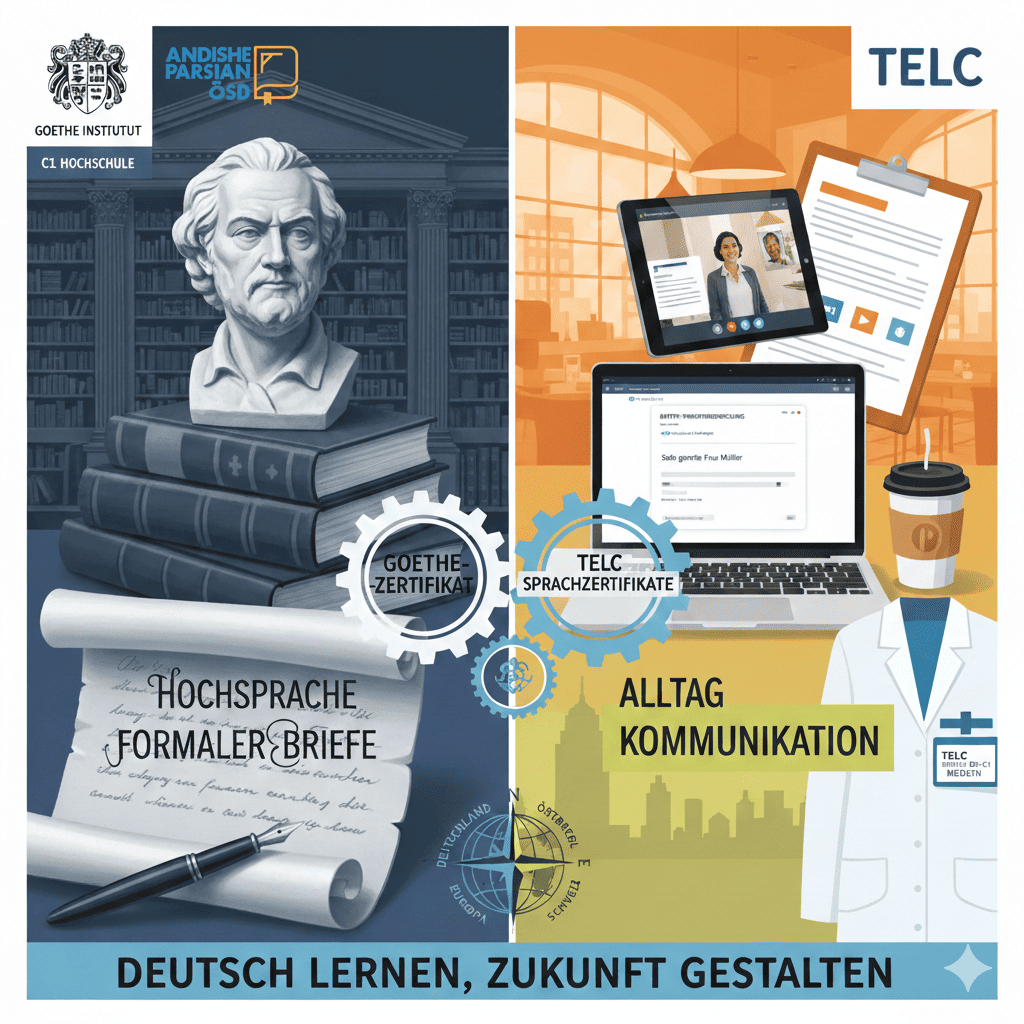 تفاوت Goethe و TELC